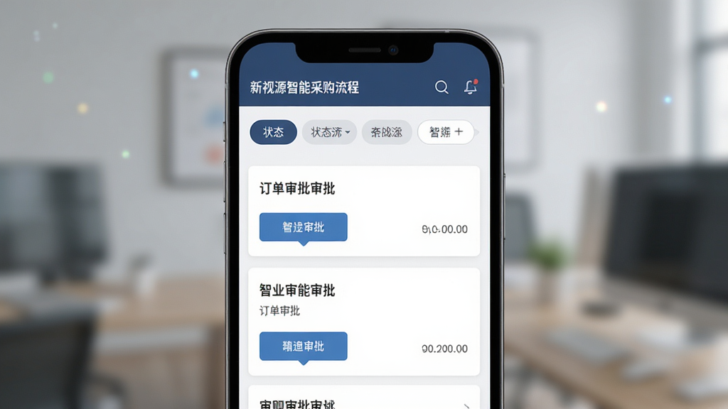 ����Դ���ܲɹ����̽��棬����Ϊ�ֻ���Ļչʾ���������б�������Ϊ��Ƭʽ��Ϣ���У��Ϸ���״̬ɸѡ��ǩ���Ű��������ˣ���������Լ��ϸ�ڰ���������ť��ʱ��������ʸɾ��������޶���Ԫ��