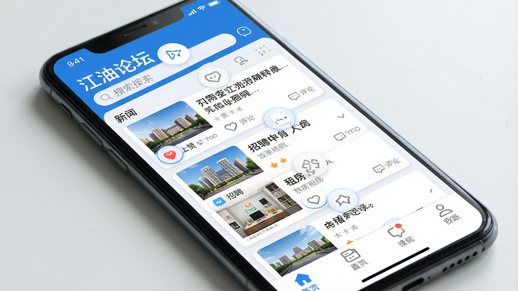 主体为一部亮屏的智能手机,屏幕清晰显示