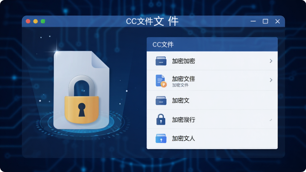 ����ΪCC�ļ���ȫ���ܹ��ܽ��棬չʾ�ļ�������ͼ��ͼ����ļ��б�������Ϊ����ɫ�Ƽ��з�񣬱�ƽ����ƣ������������޶���Ԫ�أ�����