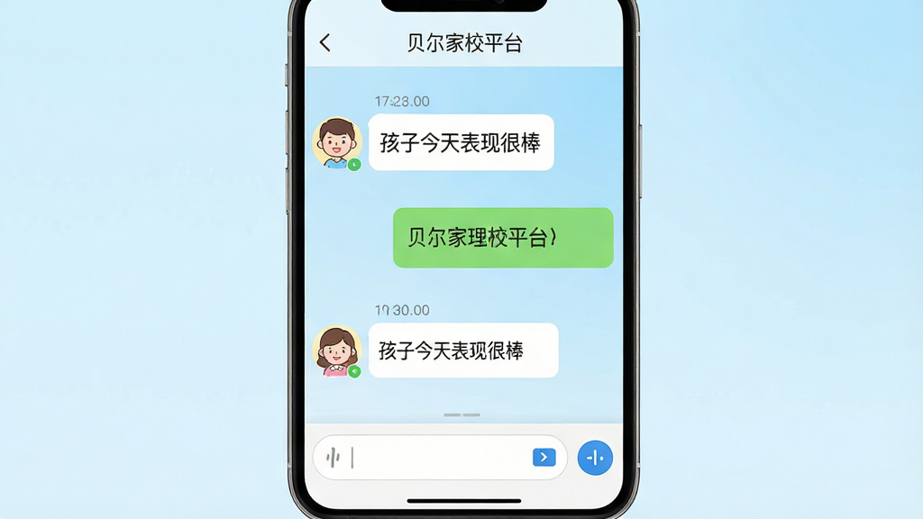 ���壺�ֻ�����չʾ������Уƽ̨���촰�ڣ��ҳ�����ʦ���ڶԻ������֣��Ի������������У��ײ�Ϊ�����͹��ܰ�ť���Ű棺���������ʱ�����δ����Ƿ��������������Ȼ�����챳��Ϊ����ɫ���䡣ϸ�ڣ��Ի����ݰ��������ӽ�����ֺܰ��������֣�ͷ��Ϊ��ͨ���󡣻��ʣ�����ϸ�壬�ɾ����޶���Ԫ�ء�
