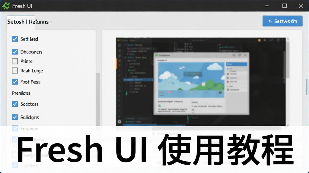 ����ΪFresh UI�������н��棬����Ϊ��������壬�Ű���������дʵ��ϸ����ʾ��ѡ����Ԥ�����ڣ����������ɾ����������ֱ�ע