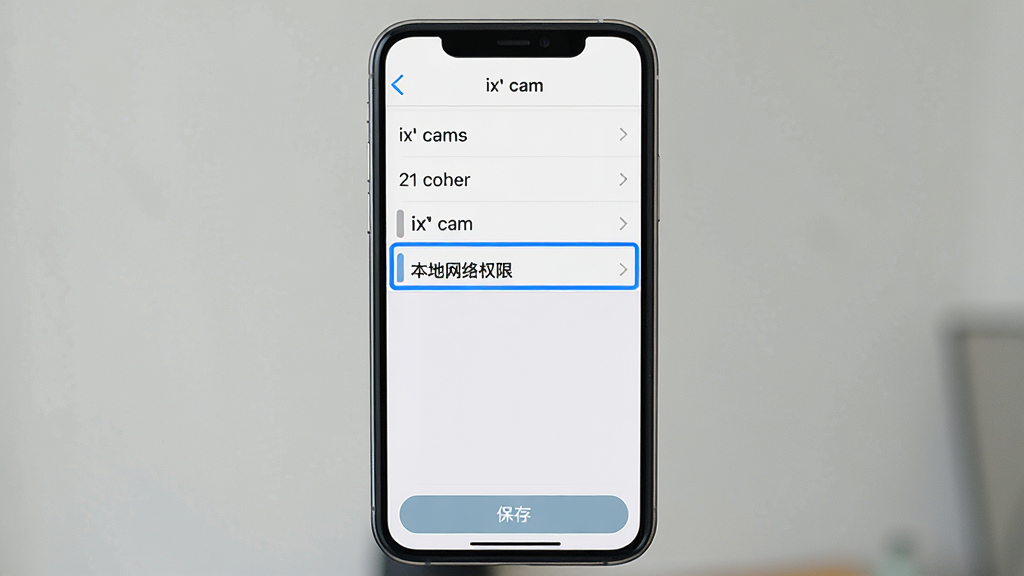 ���壺�ֻ���Ļ��ʾix` cam�����ý��棬������ʾ����������Ȩ�ޡ�ѡ����֣��ֻ��������У�����Ԫ���������Ű棺�˵��б���ʽ��ѡ��������ɫ�����߿򣻷�񣺱�ƽ����ǳɫ�����������׶���ϸ�ڣ���Ļ�����С�ix` cam�����������ײ��С����桱��ť�����ʣ����壬�ɾ����޶���Ԫ�ء�