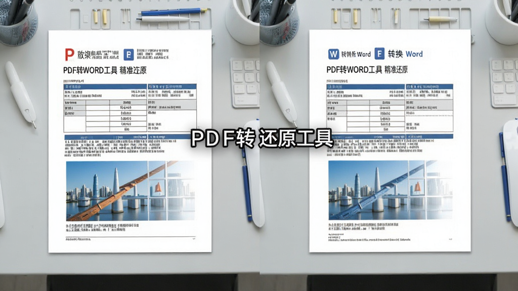 չʾ�������滹ԭ�Ա�Ч����ʾ��ͼ�����ΪԭʼPDF�ļ����Ҳ�Ϊת�����Word�ĵ������߲��ŶԱȣ������Ű���ȫһ�£�����Ϊǳ��ɫ����̨�������רҵ��ϸ��ͻ��������ͼƬ�Ļ�ԭЧ�������������ɾ����޶���Ԫ�أ����ֱ�ע��PDFתWORD���� ��׼��ԭ��