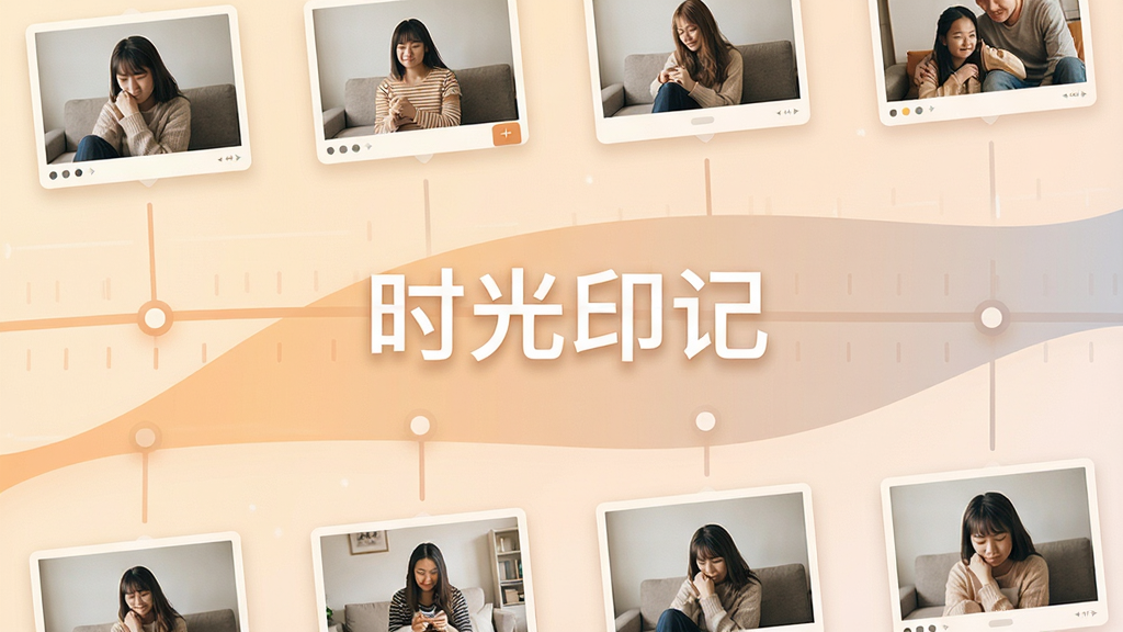 一张现代简约风格的软件主界面预览图,画面中央是