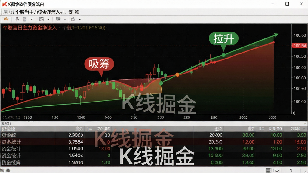 һ��K�߾�������ʽ���������ͼ��չʾ���ɵ��������ʽ��������ߣ�����ע������͡����������ֱ�ǩ���·����ʽ�ͳ�Ʊ���������K�߾��ˮӡ������࣬����ɫ�������ʸɾ�