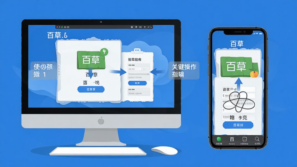 �ٲ�����ʹ��ָ��ʾ��ͼ������չʾ���Զ˺��ֻ���ͬʱ�򿪰ٲ���������ע�ؼ��������裬����ƽ����ͼ�Ľ�ϣ���ɫ���������ʸɾ����޶���Ԫ�ء�