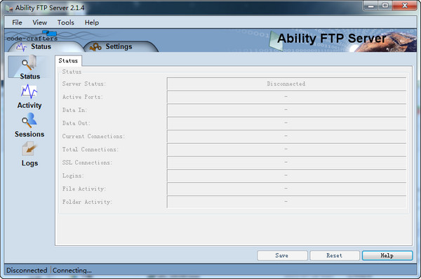 Ability FTP Server1.0.0.0 ������FTP�����������