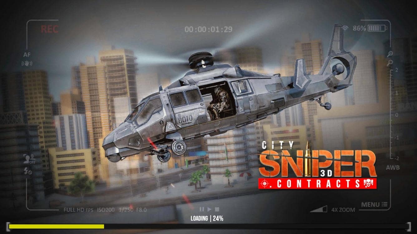 城市狙击手射击3D最新安卓版(City Sniper) 画质设置 陀螺仪 灵敏度优化