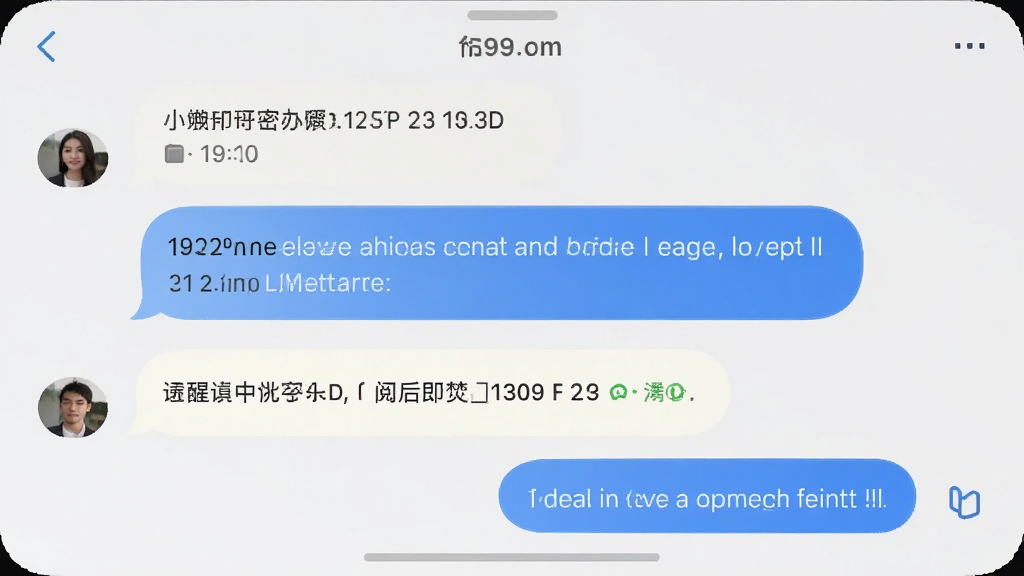 私爱聊天界面截图,展示加密对话与阅后即焚提醒,界面以浅灰色为主,消息气泡圆润,包含时间戳与已读标记,风格简洁现代,画质干净清晰