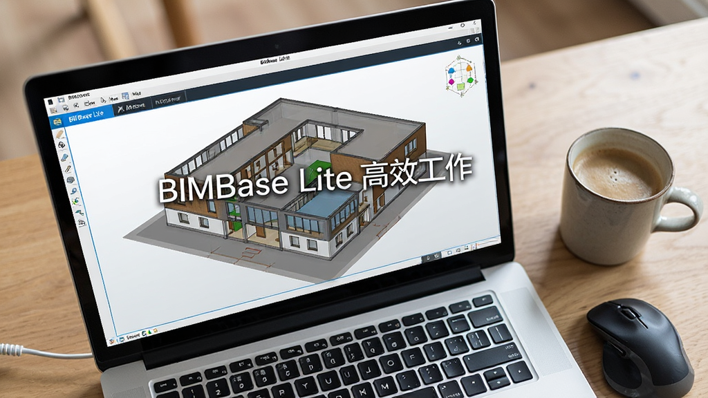 һ��BIMBase Lite���������ڱʼǱ������ϵ�ʵ��ͼ������Ϊ������Ļ��ʾ��ά����ģ�ͣ��Ա߷������Ϳ��ȱ�������Ϊ���ӽǶȣ��Ű���Ȼ����������ϸ�����������ʸɾ����޶���Ԫ�أ���Ļ������ʾ