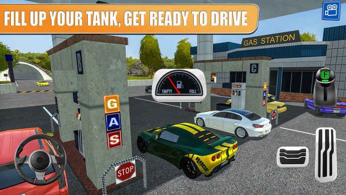 ����վ���ٷ�����Ϸ���ĺ��������أ�Gas Station 2 Highway Service��