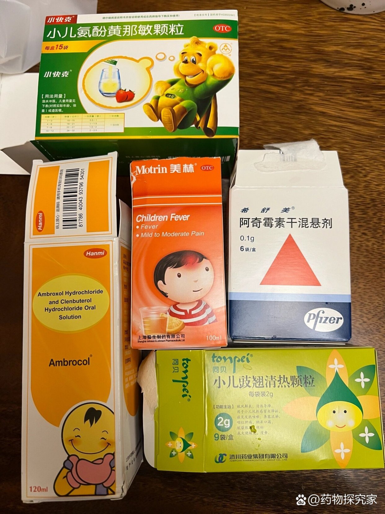 德医优选感冒发烧常备药清单
