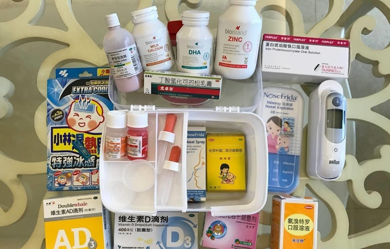 德医优选家庭常备药清单整理推荐