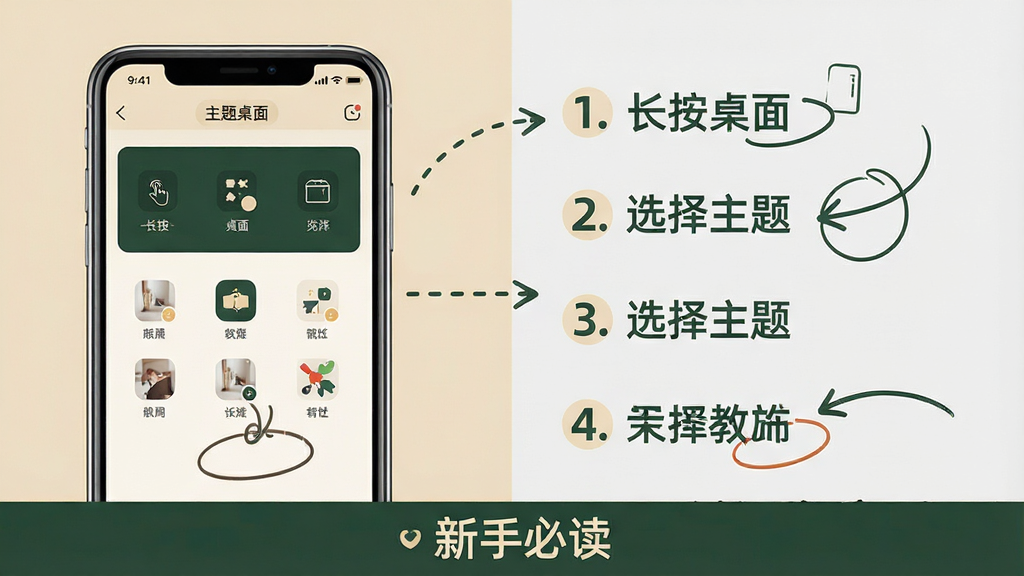 ���壺�봰��ӰӦ�õ�ʹ�ý̳�ʾ��ͼ�������Ϊ���������֣�������ֻ���Ļ��ʾ�������ý��棬�Ҳ������ֲ���˵�������֣����ҷ������м������߼�ͷ���ӣ��ײ��С����ֱض����������Ű棺�������������ֱ�ţ���������������Ϊǳ��ɫ������ִ���࣬�����ֻ��ͷ��Ȧע����ɫΪ�׻���ī�̡�ϸ�ڣ��ֻ���Ļ�ϵ�ͼ������������˵���������������桱��ѡ�����⡱�ȹؼ��ʡ����ʣ����壬�ɾ����޶���Ԫ�ء�