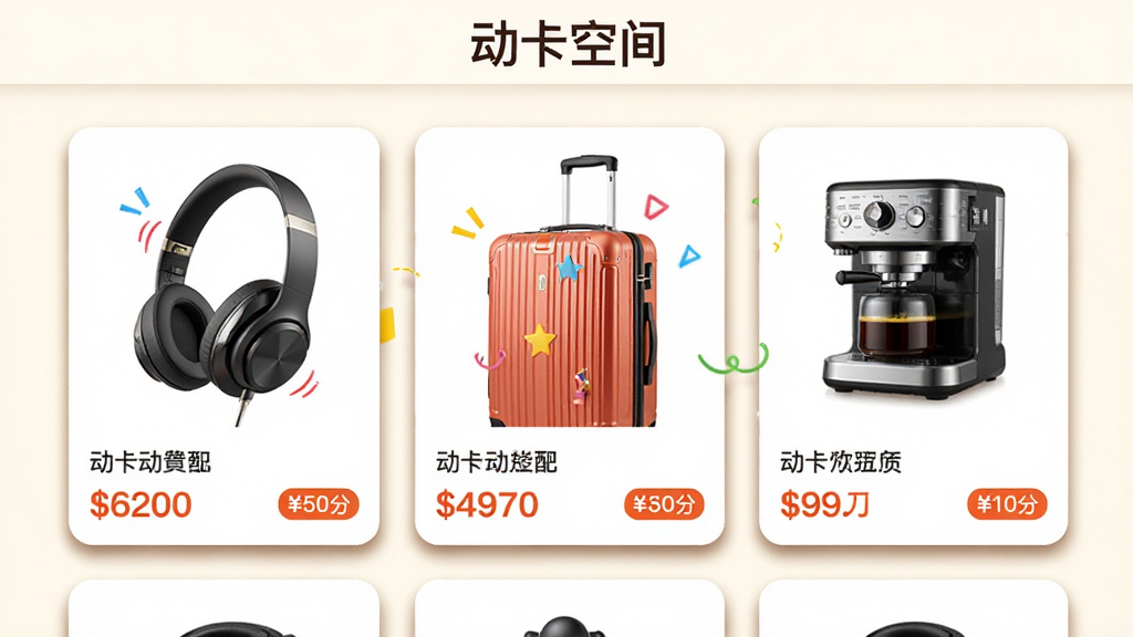 ���壺�����ռ�����̳�ҳ�棬չʾ�����Ʒ��������������䡢���Ȼ��������С������ռ䡱���������֣���Ʒ��Ƭʽ���У����в��֣�����Ϊů��ɫ���Ű棺��ƷͼƬΪ�����۸����������ע��ɫ�����ޡ���񣺵��̷�񣬻������졣ϸ�ڣ���Ʒ����ӰЧ�������֡������ռ䡱�ڶ��������������ʣ����壬�ɾ������