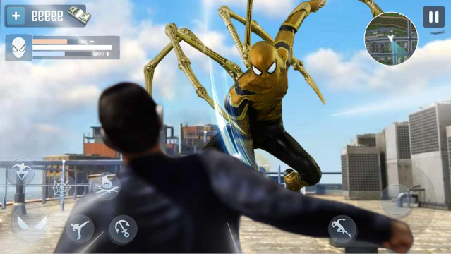 Rope Hero Spider Stickman War 安卓版 游戏角色截图