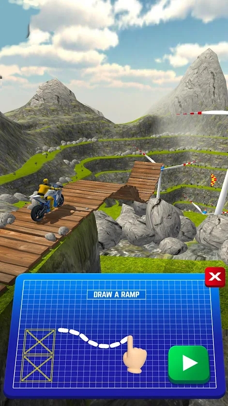 绘制斜坡跳跃游戏安卓版(Draw Ramp Jumping) 绘制斜坡跳跃游戏安卓版(Draw Ramp Jumping)