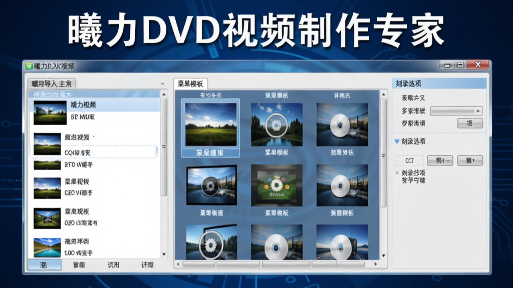 ��������չʾ����DVD��Ƶ����ר�ҵ������棬���������Ƶ�����б����˵�ģ��Ԥ��������¼ѡ����壬����Ϊ����ɫ�Ƽ��н��䣬���������������������ơ�����DVD��Ƶ����ר�ҡ��԰�ɫ���������ڶ��������岼�ֹ�����ϸ�����������ʸ��壬�ɾ��޶���Ԫ��