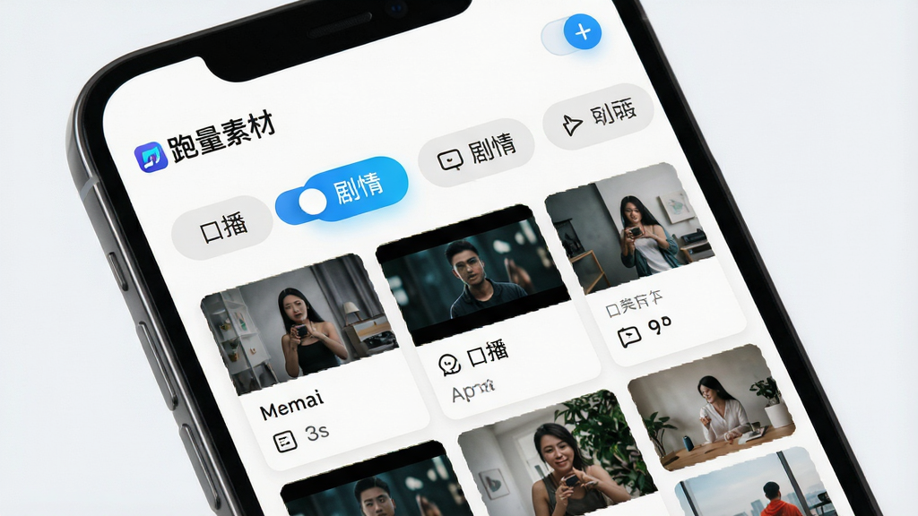 ���壺�ֻ���Ļչʾ�����زĵ����ܷ�����棬�����ǩ�硰�ڲ����������顱���������֣������ǩ�������У��·�Ϊ��Ӧ�ز��ٲ������Ű棺��ǩ�������زĿ�Ƭ���롣�����ˬ��࣬ͼ��ֱ�ۡ�ϸ�ڣ���Ļ���Ͻ���ʾ�������زġ�logo�������л��������������ʣ����壬�ɾ����޶���Ԫ�ء�