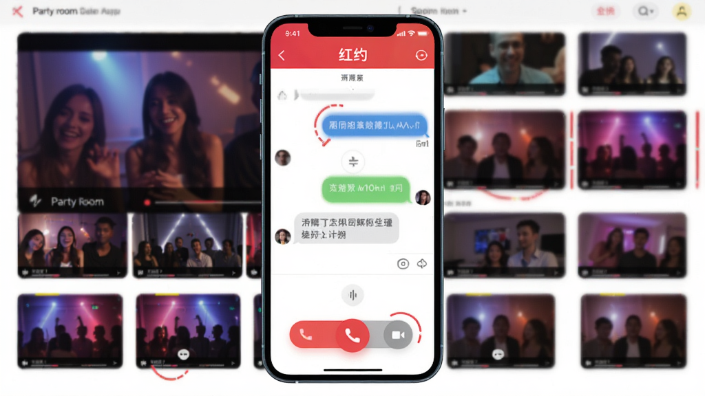 һ��չʾ����Լ��APP�������ܵĽ����ͼ����Ļ����ʾ���촰�ڡ�����ͨ����ť����Ƶͨ����ť�������ж�̬��Ƶ�����ɶԷ��������ͼ���������ɫ�ʷḻ��ͻ������Ԫ�أ����ʸ��壬�ɾ����޶���Ԫ��