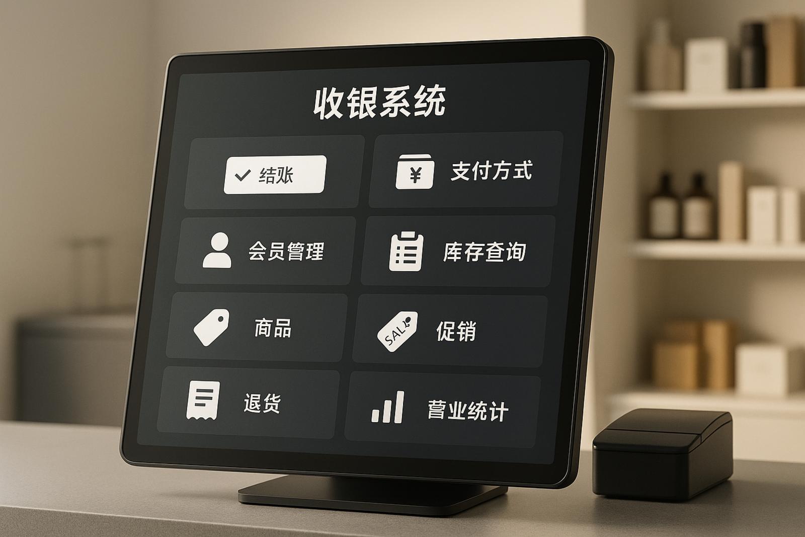 瑞云信 安卓版 收银系统 功能截图