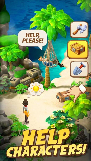 冒险乐园家族大厦游戏手机中文版(Lands of Adventure)中后期冒险地图探索与角色技能释放截图