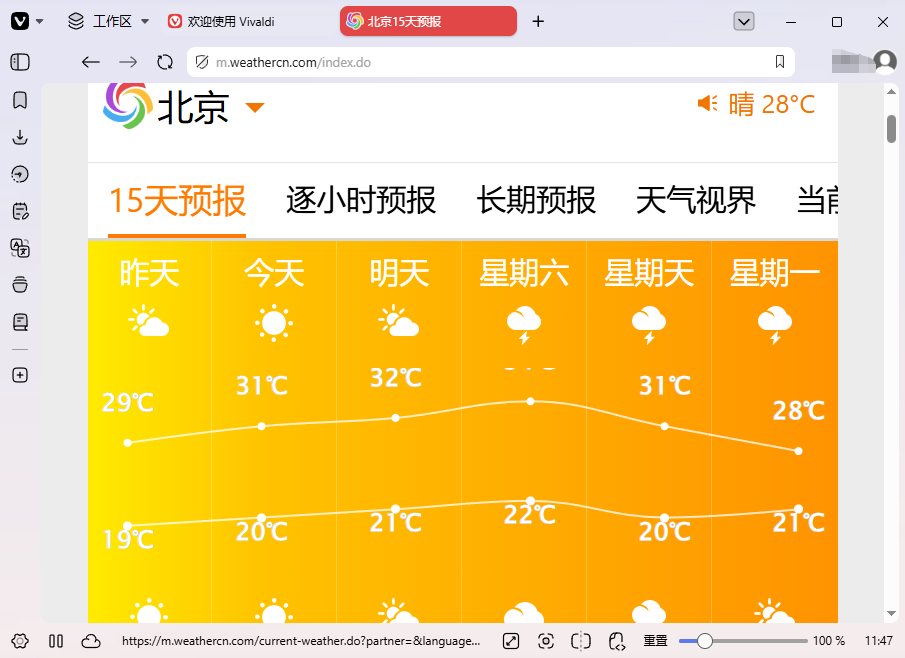 Vivaldi维瓦尔第浏览器7.2.1624.163 多功能桌面浏览器 Vivaldi维瓦尔第浏览器7.2.1624.163 多功能桌面浏览器