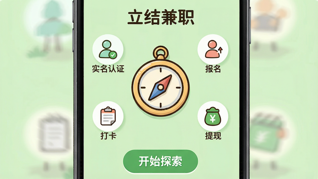 չʾ�������ְ����������ҳ�棬�ֻ���Ļ������һ����ָͨ����ͼ�꣬����ɢ���š�ʵ����֤�����������������򿨡��������֡��ĸ�����ͼ�꣬����Ϊǳ��ɫ��������ɰ��������·��С���ʼ̽������ť�����ʸɾ��޶���Ԫ��