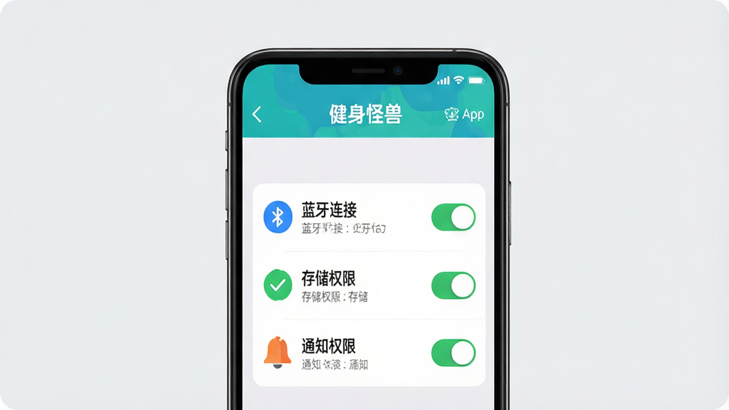 ���壺�ֻ���Ļ����ʾ���������ޡ�App�����ý��棬ͻ�����������ӡ����洢Ȩ�ޡ���֪ͨȨ�ޡ���ѡ��Ա��жԹ�ͼ�ꡣ���֣��ֻ����У�����Ϊ����ǳ��ɫ���Ű棺���й�ͼ������Ԫ����������񣺱�ƽ��UI��ƣ�ɫ�����졣ϸ�ڣ�ÿ����������ͼ�������˵�������ذ�ť״̬���ԡ����ʣ����壬�޶���Ԫ�ء�