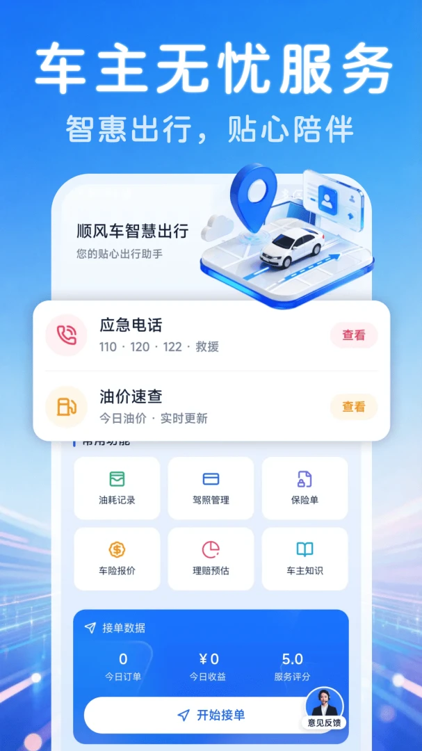 ˳�糵���ǻ۳���1.0.0 ˳�糵�ӵ�����