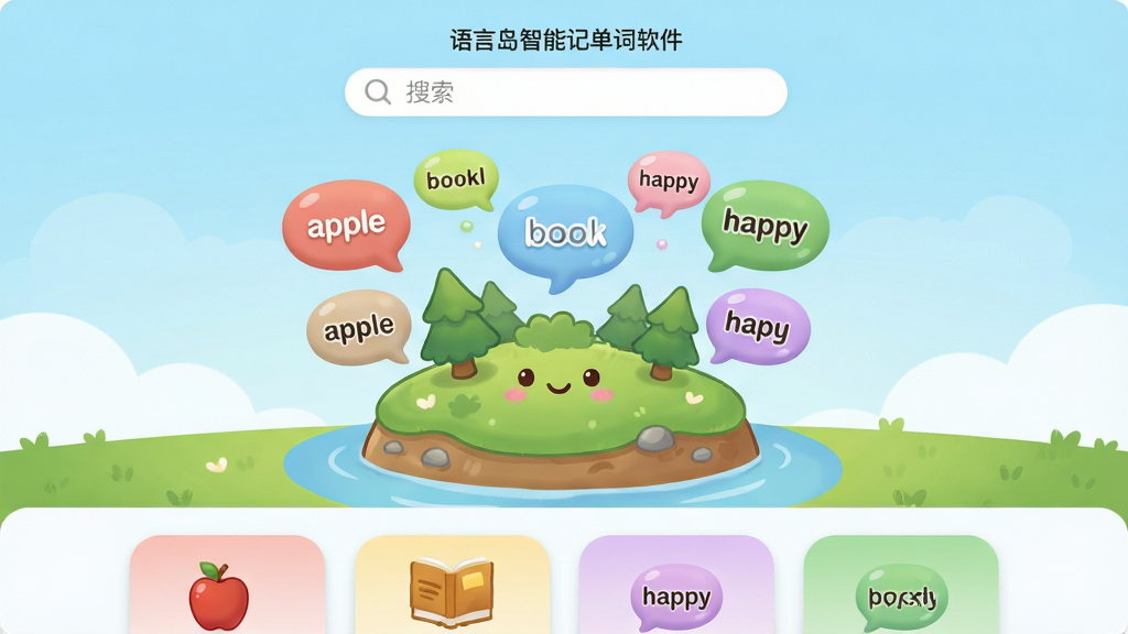 ���壺���Ե����ܼǵ��������Ľ���չʾ��������һ���ɰ��Ŀ�ͨС��������Ư���Ÿ��ֵ������ݡ����֣��������࣬�Ϸ�Ϊ���������·���ѧϰ��Ƭ�б����Ű棺��Ƭʽ��ƣ�Բ�Ǳ߿���ɫ��͡�������¿�ͨ����ʺ�ѧϰ������ϸ�ڣ�ÿ������������д�š�apple������book������happy����Ӣ�ĵ��ʣ�������ɫ���죬�����ǵ���ɫ�������ɫ�ݵء����ʣ����壬�ɾ����޶���Ԫ�ء�