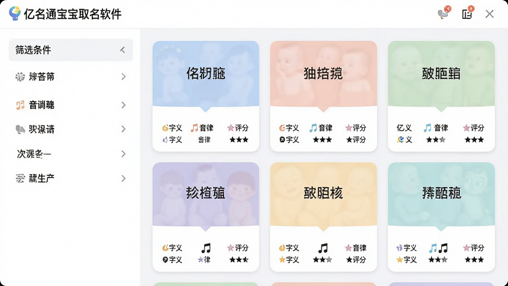 һ�š�����ͨ����ȡ���������������б����棬���Ϊɸѡ�������Ҳ��Կ�Ƭʽ����չʾ������֣�ÿ�������·��С����塱�������ɡ��������֡�Сͼ�꣬������Ƽ���ִ���ɫ����ͣ����ʸɾ����޶���Ԫ��