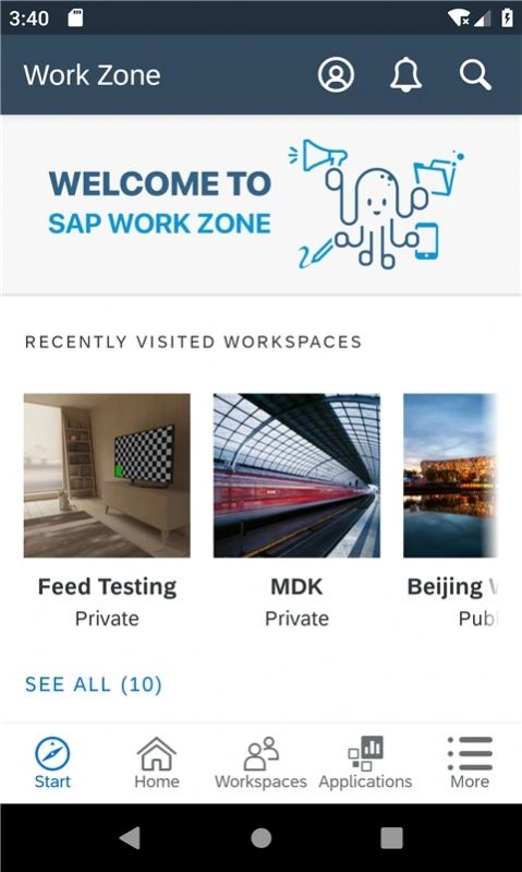 SAPWorkZone app�칫���°�