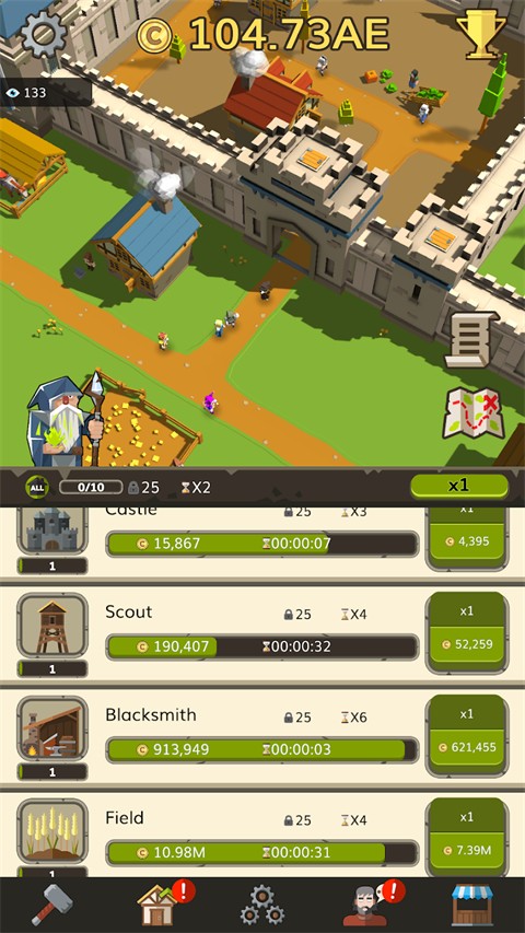 偷懒的中世纪大亨游戏最新版本下载安装(Medieval: Idle Tycoon) 偷懒的中世纪大亨游戏最新版本下载安装(Medieval: Idle Tycoon)
