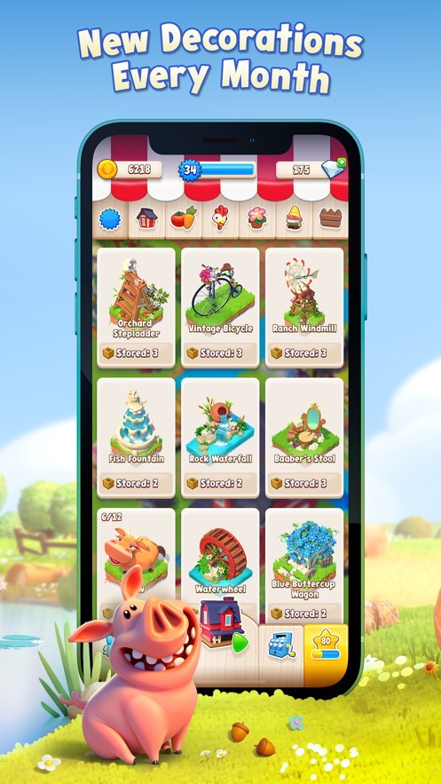 干草流行钻石安卓版(Hay Day Pop) 干草流行钻石安卓版(Hay Day Pop)