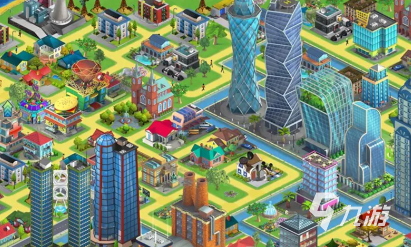 城市生活资源最新安卓版(CityVille) 高手进阶 城市全景图