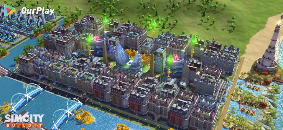 城市生活资源最新安卓版(CityVille) 新手布局规划 建筑升级攻略