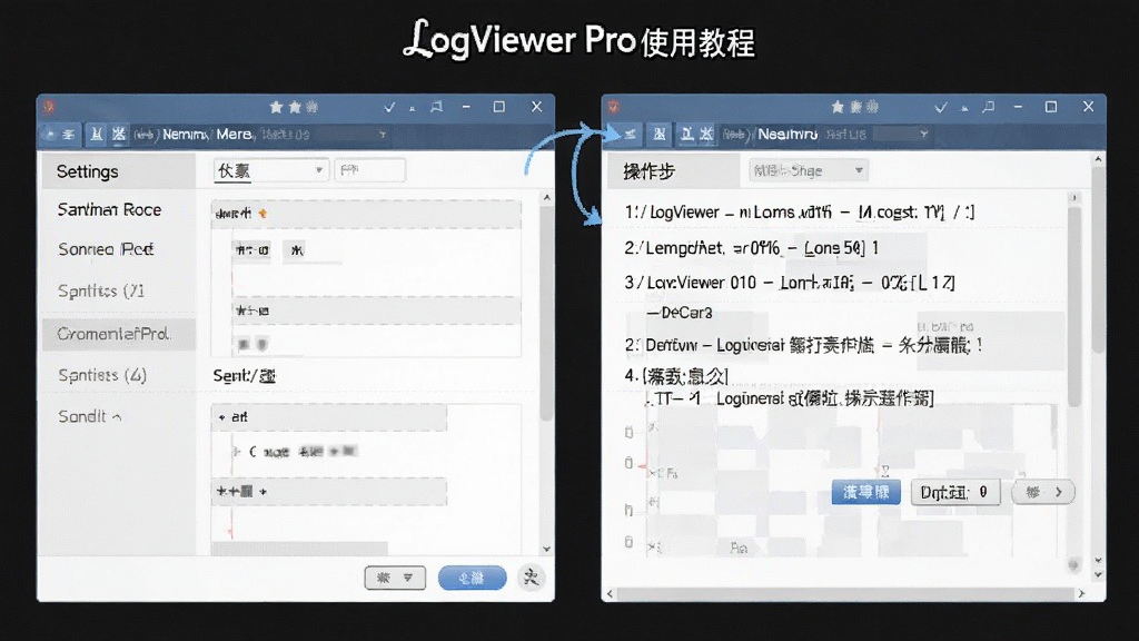 LogViewer Pro ʹ�ý̳̽�ͼ��չʾ���ý�����������裬�����׶����ɾ�����