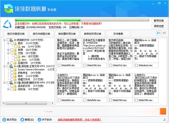 佳佳数据恢复4.5.0 专业数据恢复工具 佳佳数据恢复4.5.0 专业数据恢复工具