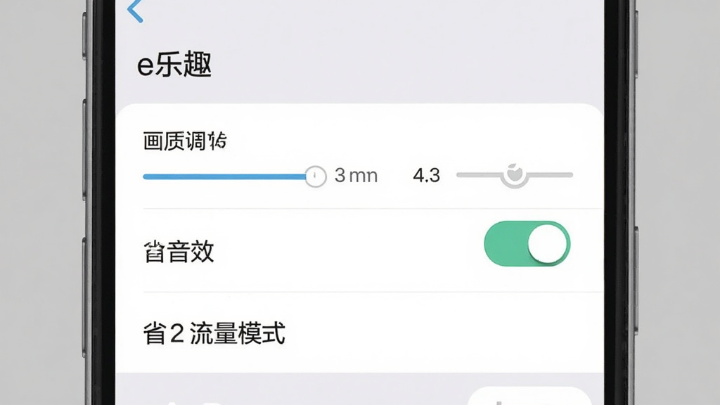 一幅展示手机设置界面的图片,屏幕上有