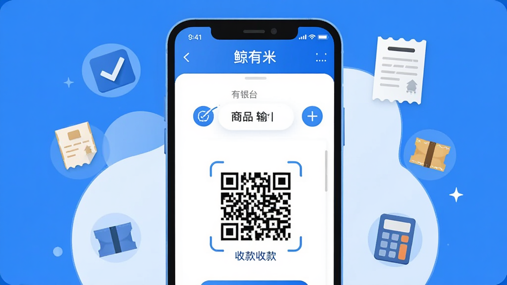 ��ƽ�����廭��������һ���ִ����������ֻ����棬��ʾ�������ס�����̨����ҳ�棬������Ʒ���������տ��ά�롣�������ֻ�����Ϊ���Ӿ������ܵ�׺�жԹ����˵��ͼ�����Сͼ�ꡣ�Ű�����ֱ�ۣ������������ɫ��������Ϊ����ϸ��չ�ֲ��������Ժͽ����Ѻöȣ����ʸɾ����޶���Ԫ�أ���Ļ�����С������ס�������