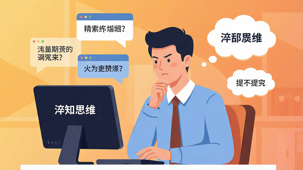 һ��չʾ�龳ʵս�����Ĳ�ͼ��������һλְ����ʿ�ڵ���ǰ˼�����Ա�Ư���ŶԻ����˼ά���ݣ������ڰ�����������ʾ������Ϊůɫ���䣬���й�ͼ����ƽ�����ϸ�ڰ��������רע������������ݣ����ʸ��壬�ɾ����޶���Ԫ�أ����ֱ�ע����֪˼ά��