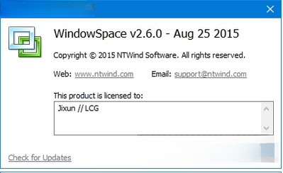 WindowSpace2.7.2 窗口管理工具 WindowSpace2.7.2 窗口管理工具