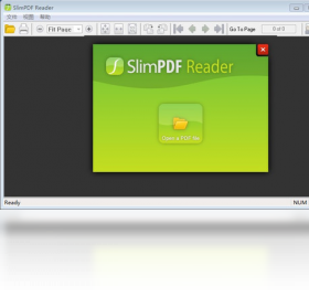 SlimPDF Reader 安卓版 操作界面