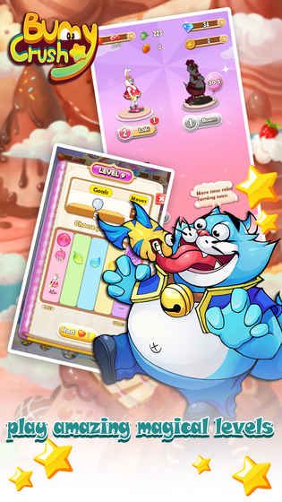 兔子粉碎游戏安卓版下载(Bunny Crush) 兔子粉碎游戏安卓版下载(Bunny Crush)