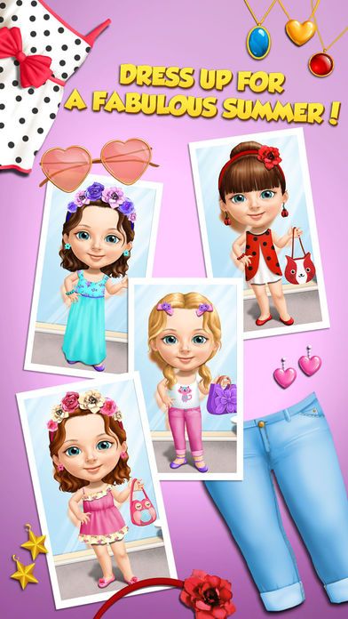 ����СŮ�����տ�������ؿ���׿�棨Sweet Baby Girl Summer Fun��
