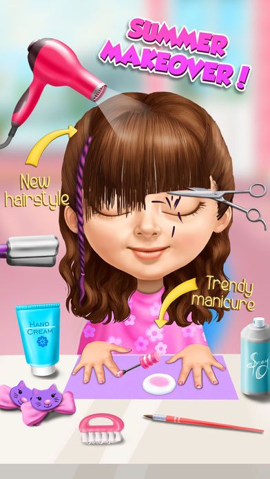 ����СŮ�����տ�������ؿ���׿�棨Sweet Baby Girl Summer Fun��