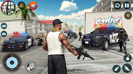���쳵������ǿ����׿���İ����أ�Police Chase Car Thief Games��
