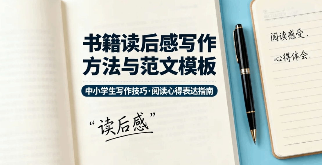 读书迹读后感写作技巧与方法 配图