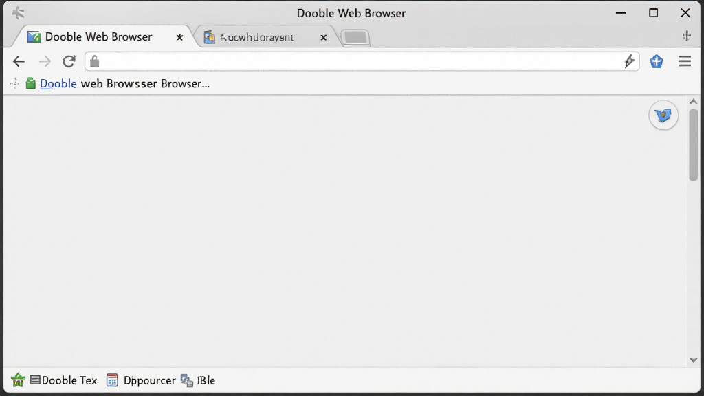 Dooble Web Browser �������ͼ��չʾ�������������ڣ�������ַ������ǩҳ����ǩ����������ɾ��ִ���ǳɫ������ͼ�����������ֺ������߻��ʣ��޶���Ԫ��